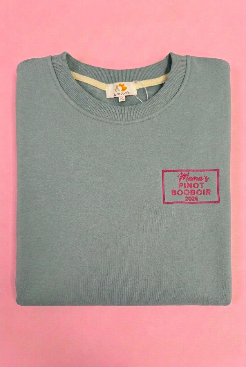 Ready Made - 'Pinot Booboir' Embroidered Sweater  Year 2026   XXL (18)