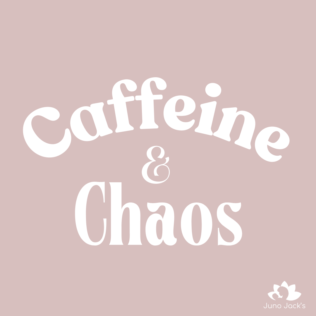 Caffeine & Chaos Embroidered Nursing Sweatshirt