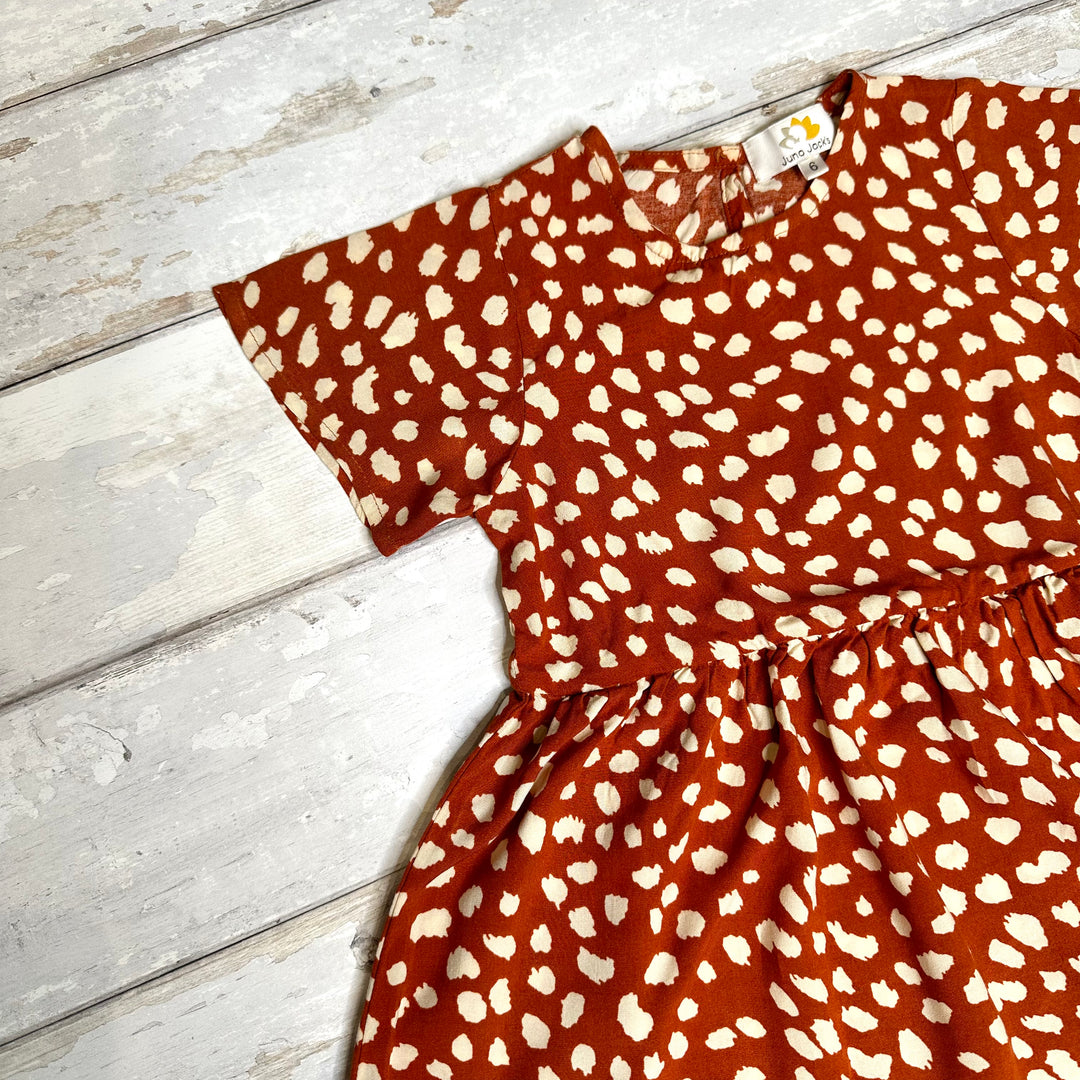 The Frankie Baby/Child Twinning Dress - Fawn Print