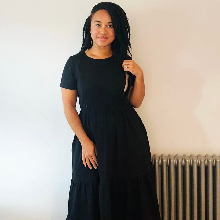 The Fleur Breastfeeding Friendly Smock Dress