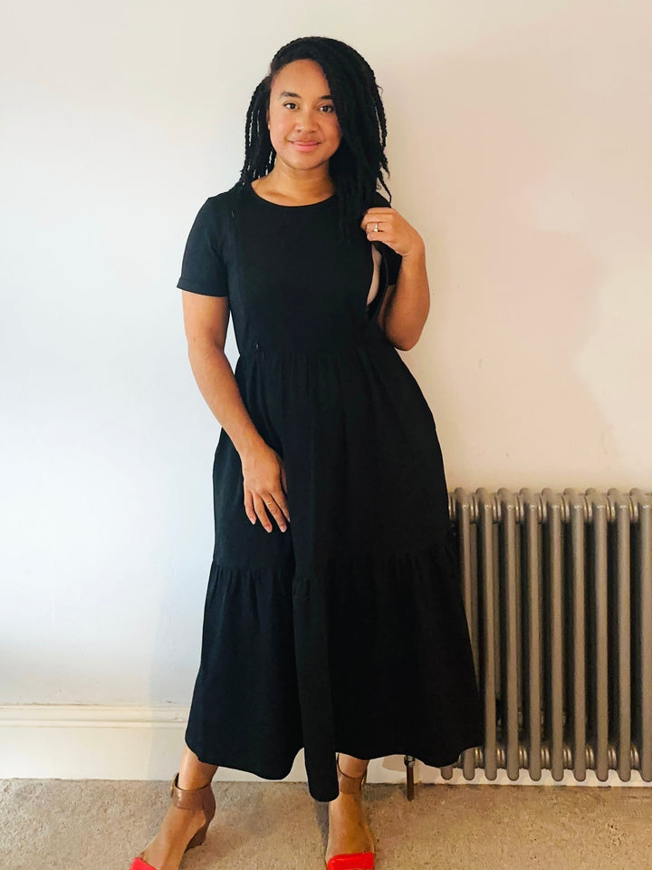 The Fleur Breastfeeding Friendly Smock Dress