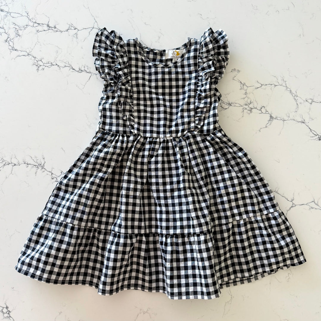 The Winnie Baby & Child Gingham Twinning Dress