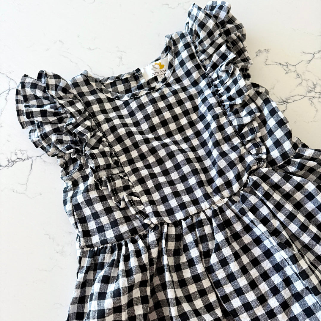 The Winnie Baby & Child Gingham Twinning Dress