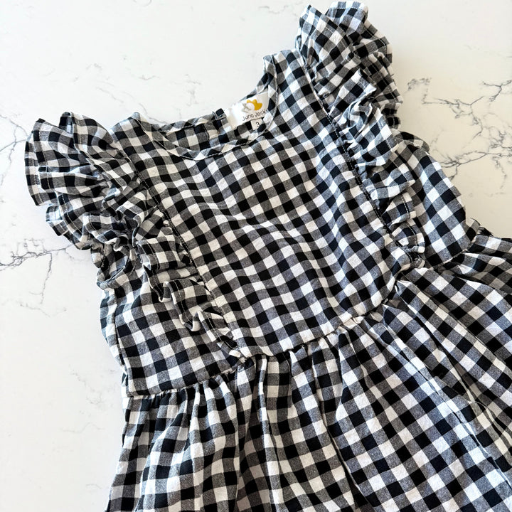 The Winnie Baby & Child Gingham Twinning Dress