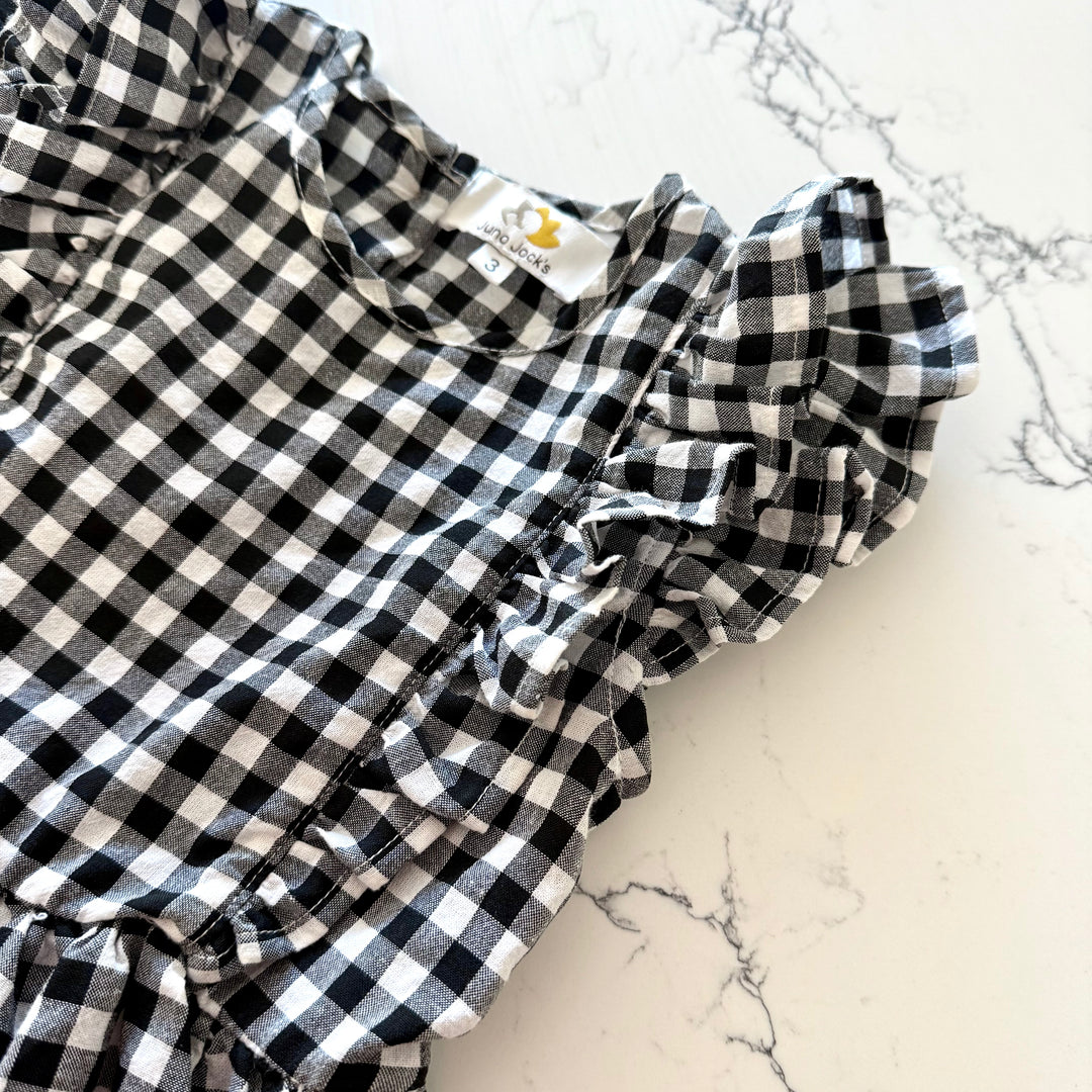 The Winnie Baby & Child Gingham Twinning Dress