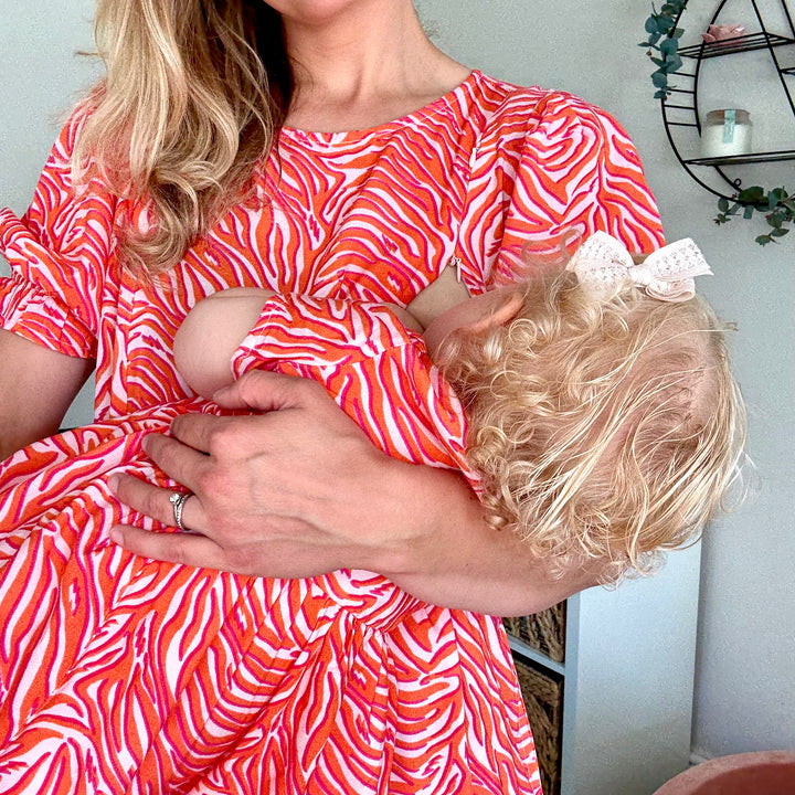 The Frankie Baby/Child Twinning Dress - Wild Ember