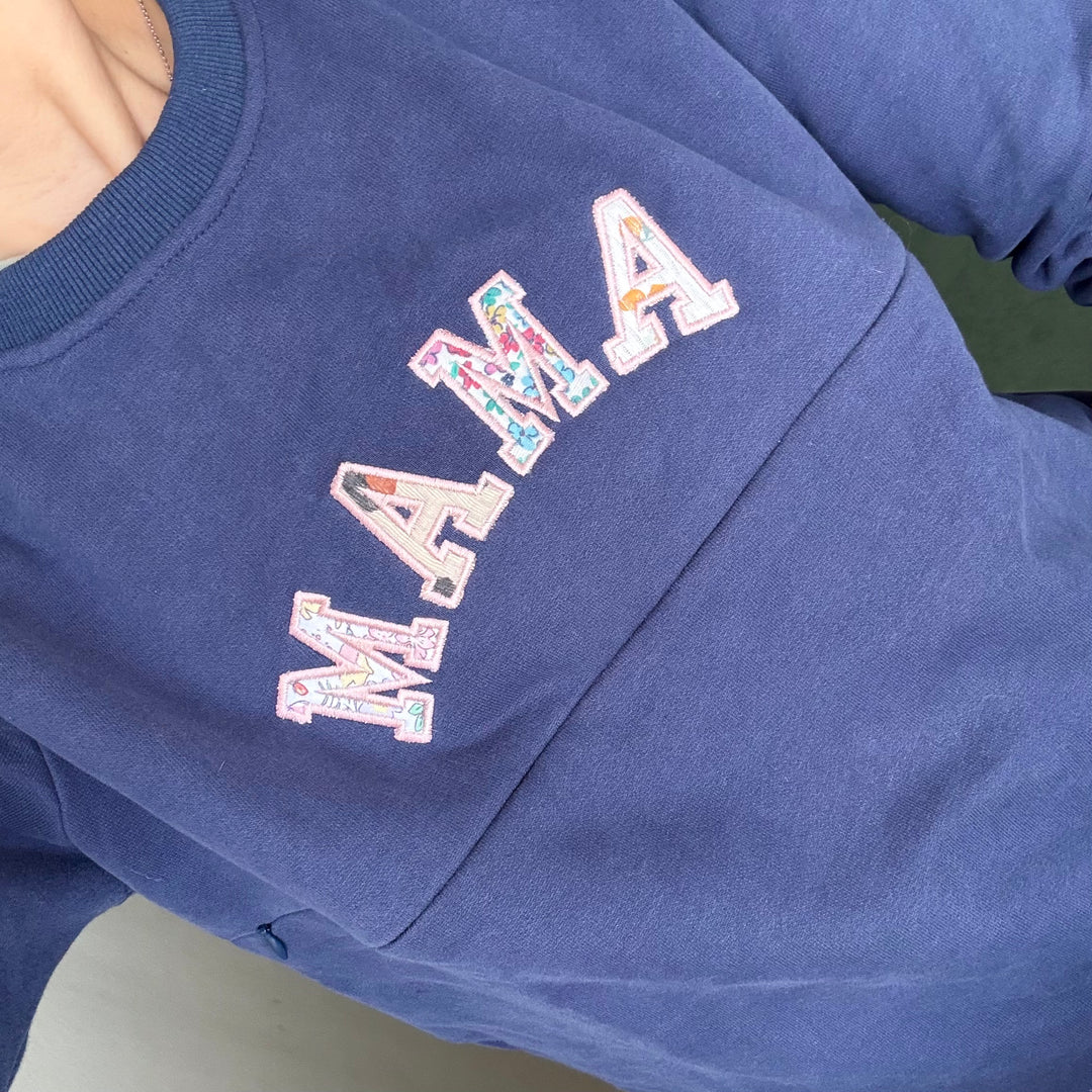 The Phoebe - Keepsake Appliqué Breastfeeding Sweatshirt