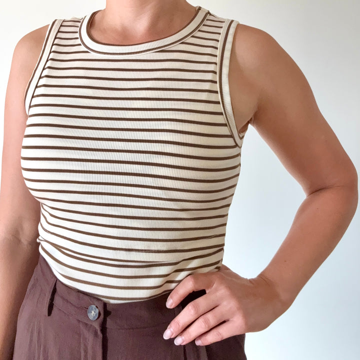 The Ivy Ribbed Nursing Vest