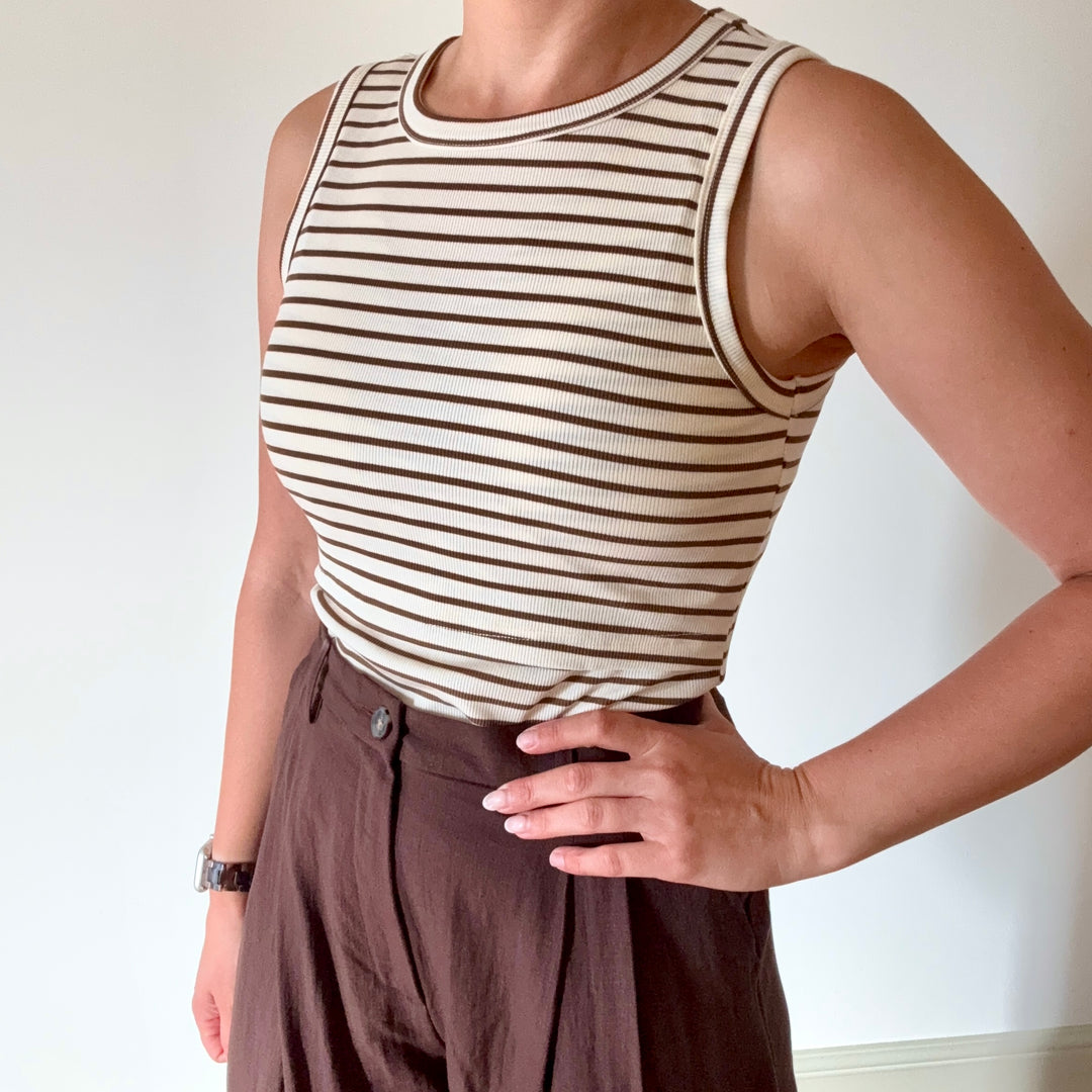 The Ivy Ribbed Nursing Vest