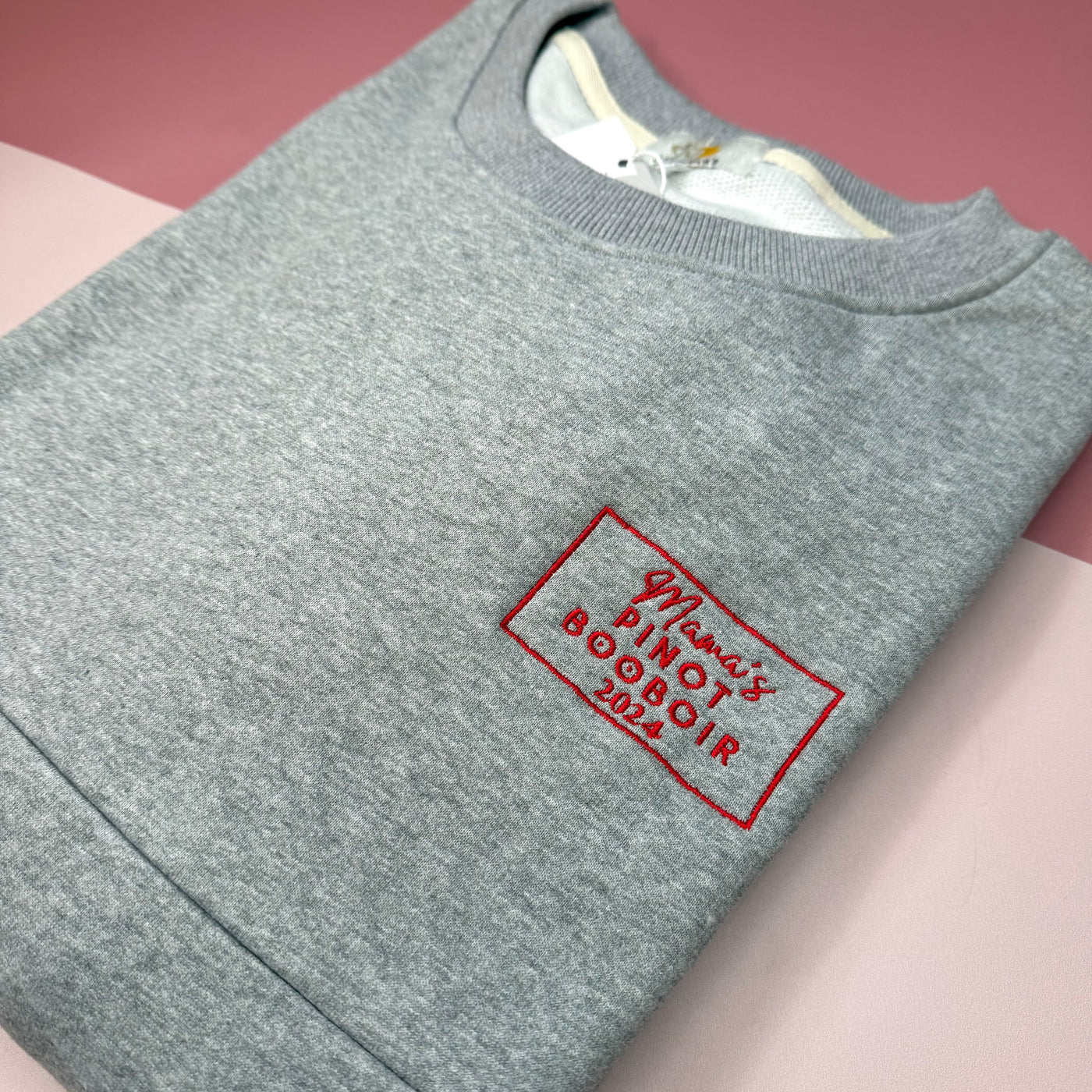 *NEW IN* PINOT BOOBOIR Breastfeeding Friendly Embroidered Sweatshirt