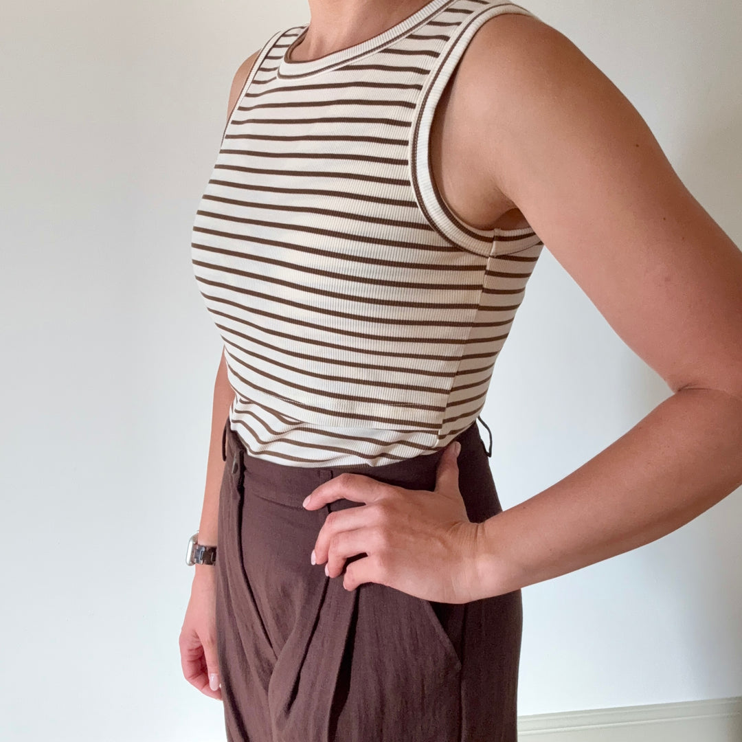 The Ivy Ribbed Nursing Vest