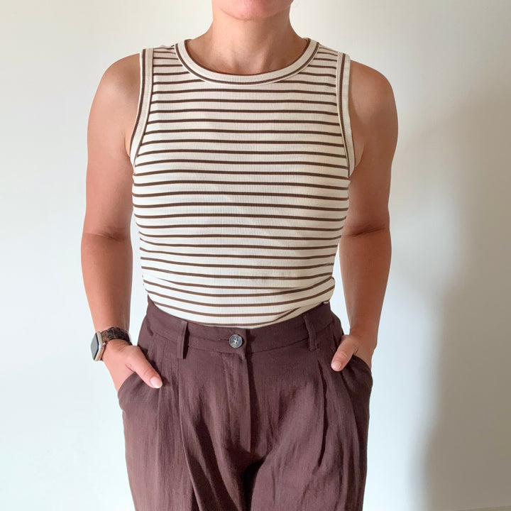 The Ivy Ribbed Nursing Vest