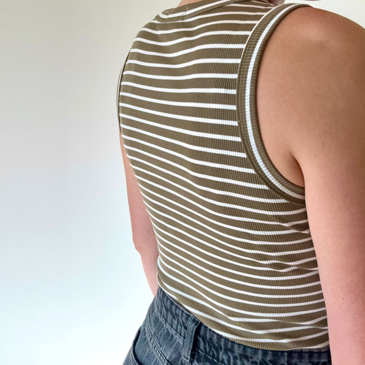 The Ivy Ribbed Nursing Vest