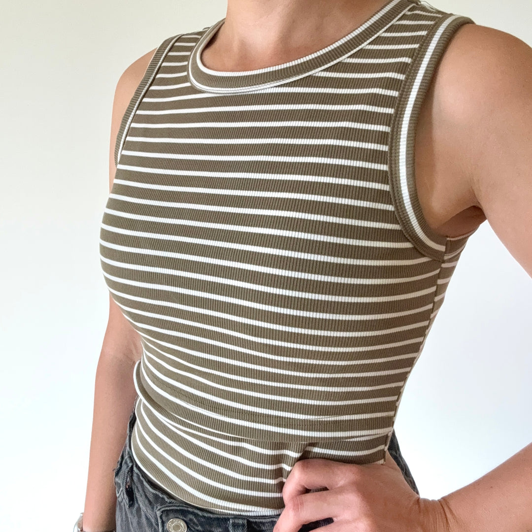 The Ivy Ribbed Nursing Vest