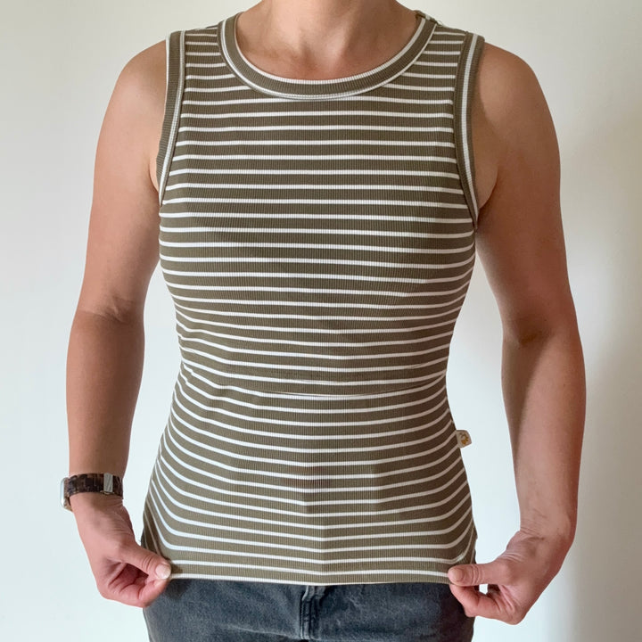 The Ivy Ribbed Nursing Vest