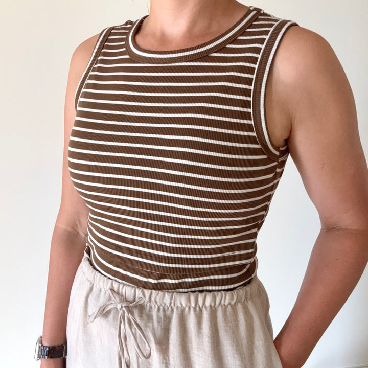 The Ivy Ribbed Nursing Vest