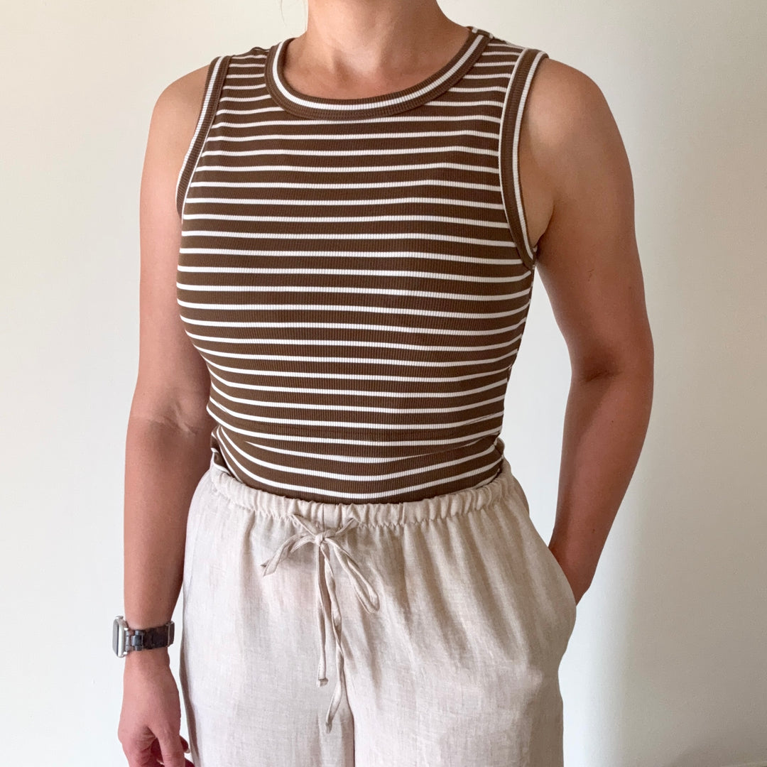 The Ivy Ribbed Nursing Vest