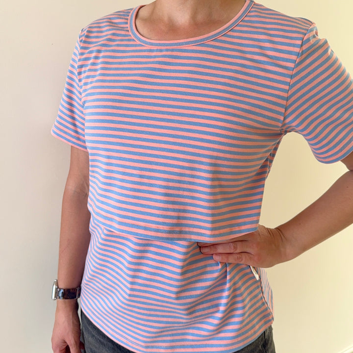 The Hattie Lift-Up Nursing Tee