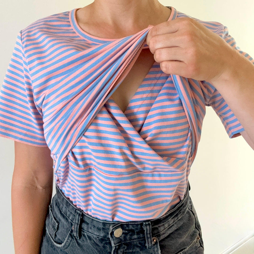 The Hattie Lift-Up Nursing Tee