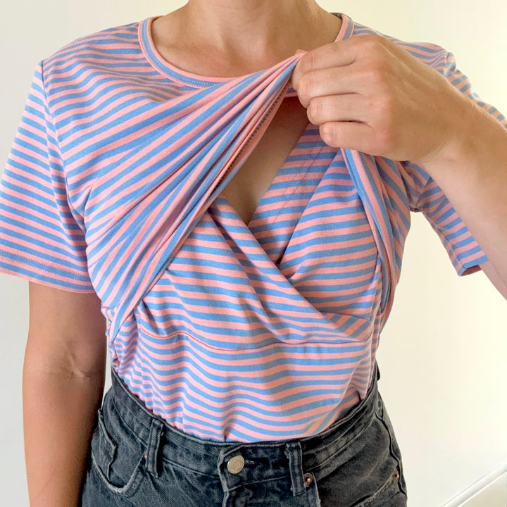 The Hattie Lift-Up Nursing Tee