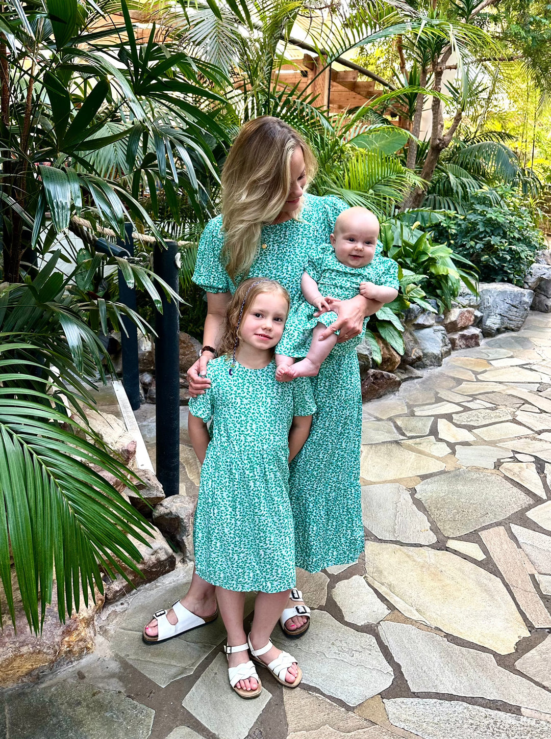 The Frankie Baby/Child Twinning Dress - Wild Ember