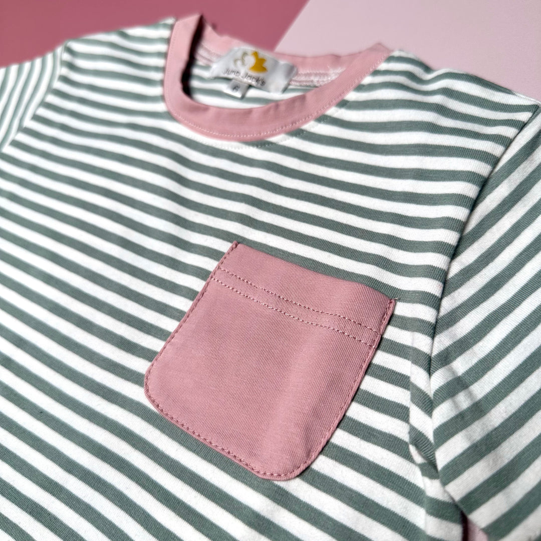 The Molly  - Contrast Baby/Child Twinning Tee