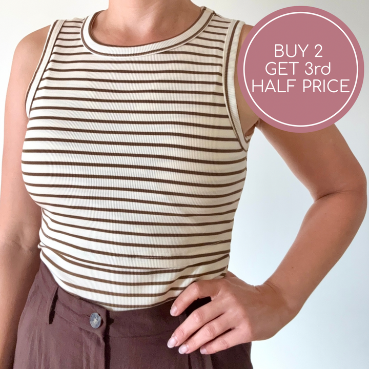 The Ivy Ribbed Nursing Vest