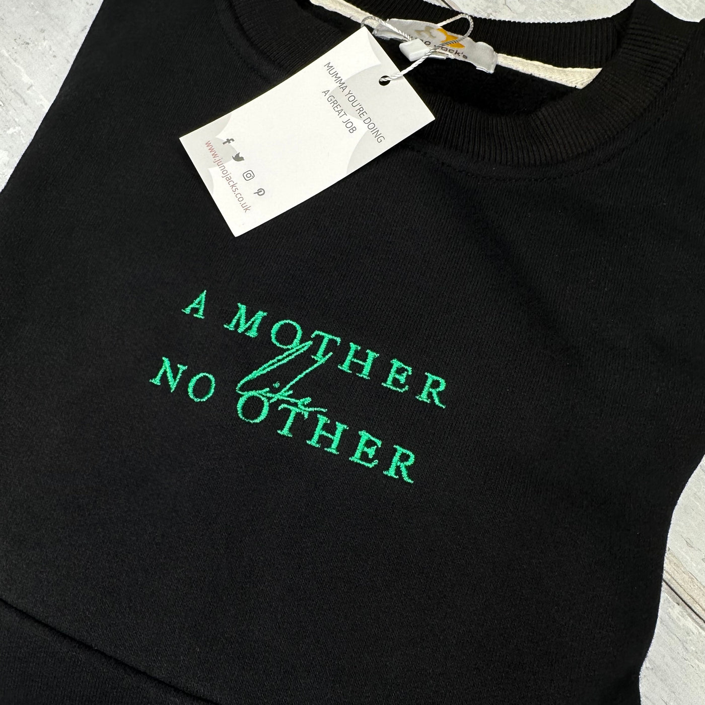 Ready Made -  'A Mother Like No Other' Nursing Sweatshirt Size S (6/8)