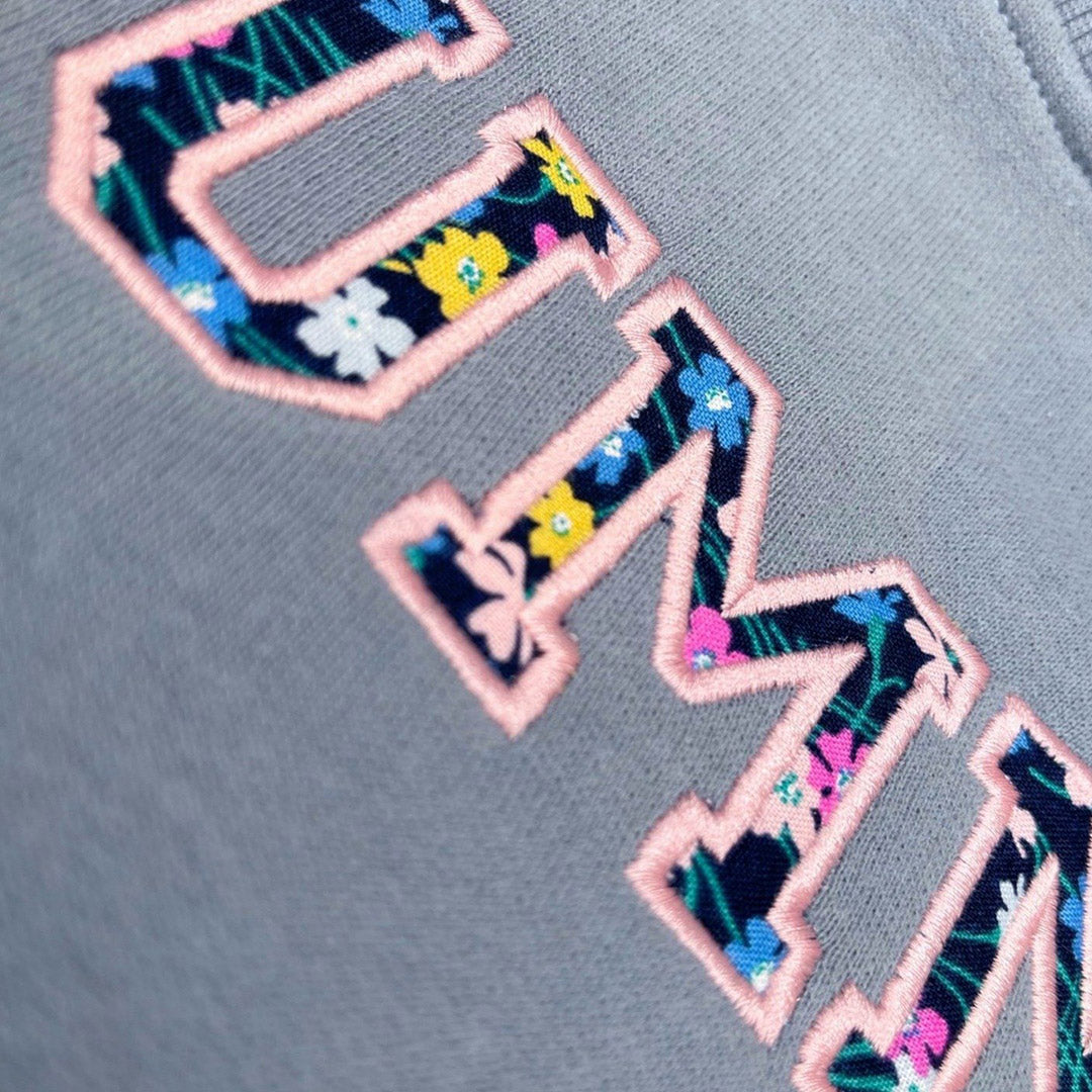 Luxury Liberty London ™ 'MUMMA' Appliqué Breastfeeding Sweatshirt