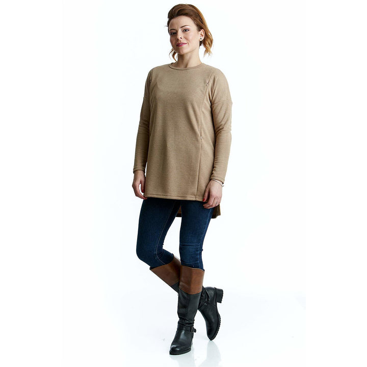 The Sally Soft Knit Breastfeeding Jumper