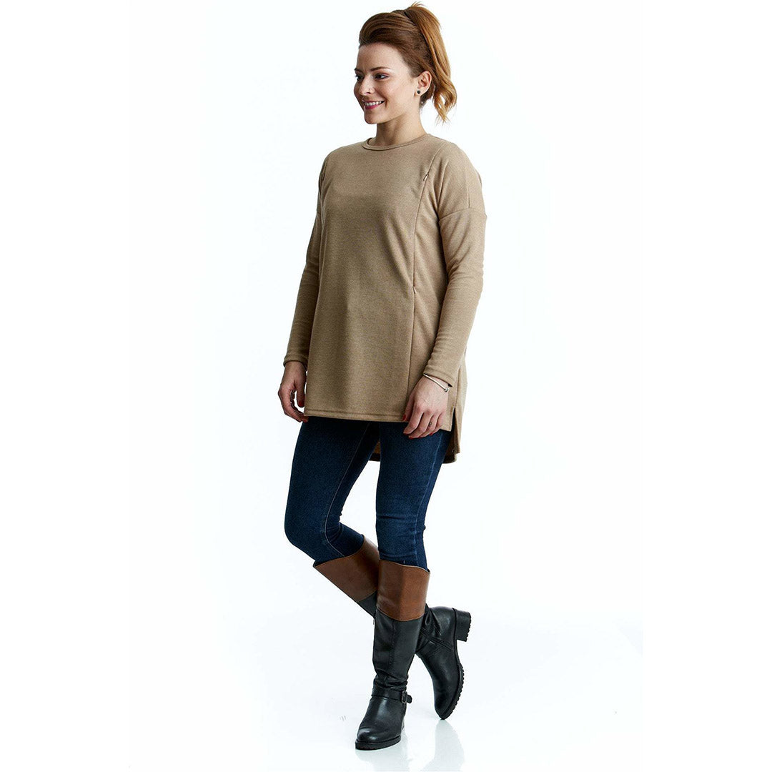 The Sally Soft Knit Breastfeeding Jumper