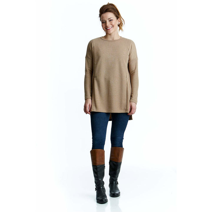 The Sally Soft Knit Breastfeeding Jumper