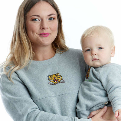'Little But Fierce' Baby/Child Embroidered Sweatshirt
