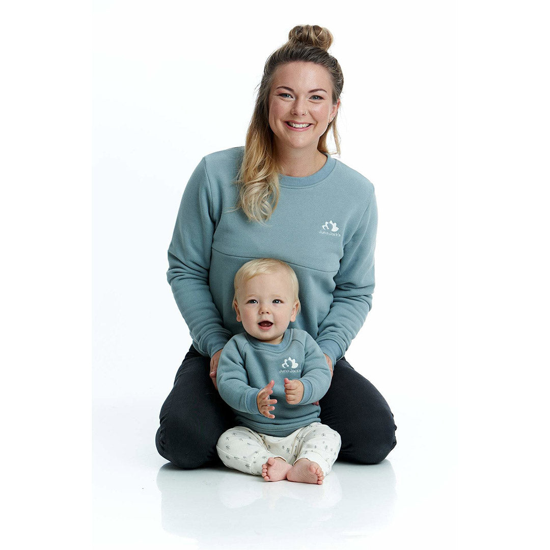 Juno Jack's Embroidered Logo Baby/Child Sweatshirt