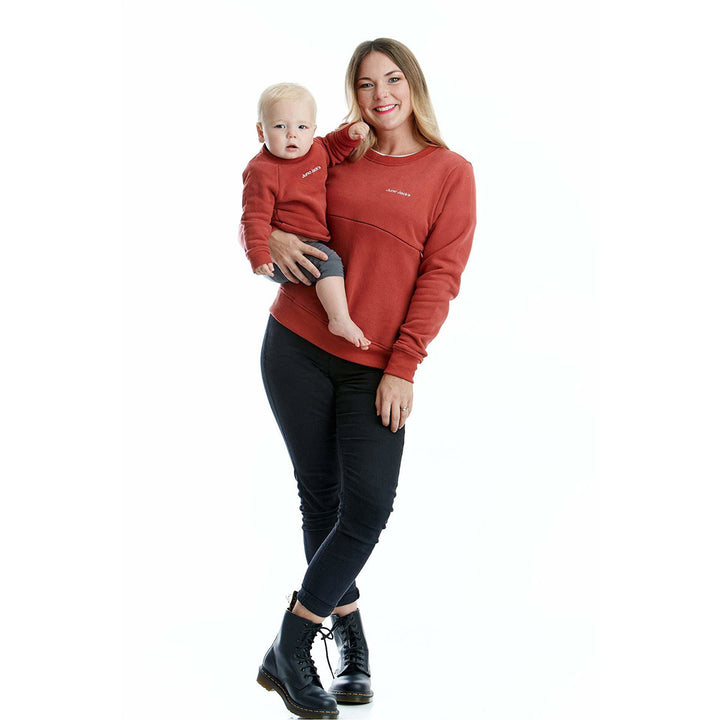 'Juno Jack's' Side Embellished Nursing Sweatshirt