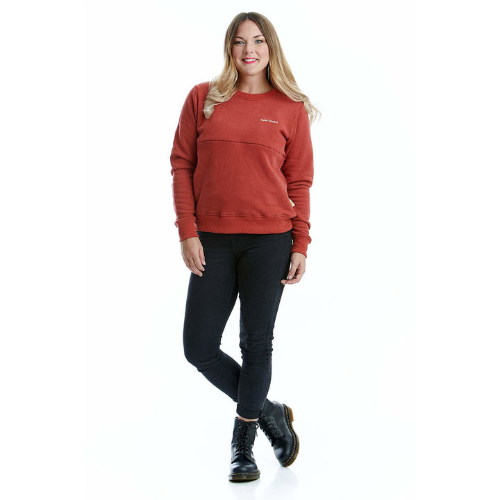 'Juno Jack's' Side Embellished Nursing Sweatshirt