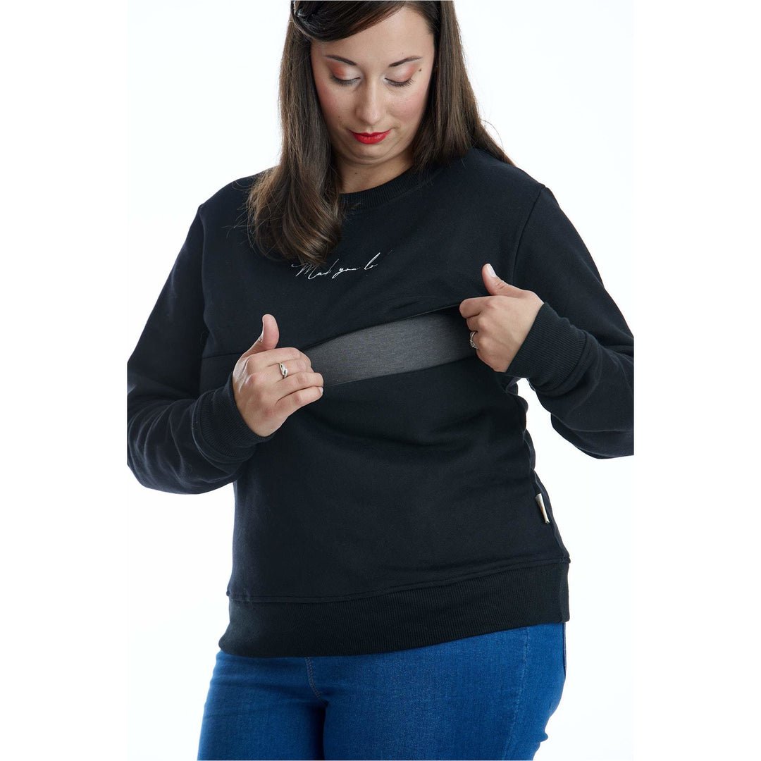 'Made You Look' Nursing Sweatshirt