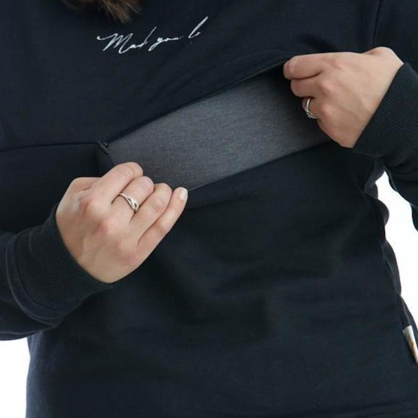 'Made You Look' Nursing Sweatshirt