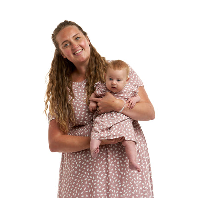 The Florence Breastfeeding Friendly Smock Dress
