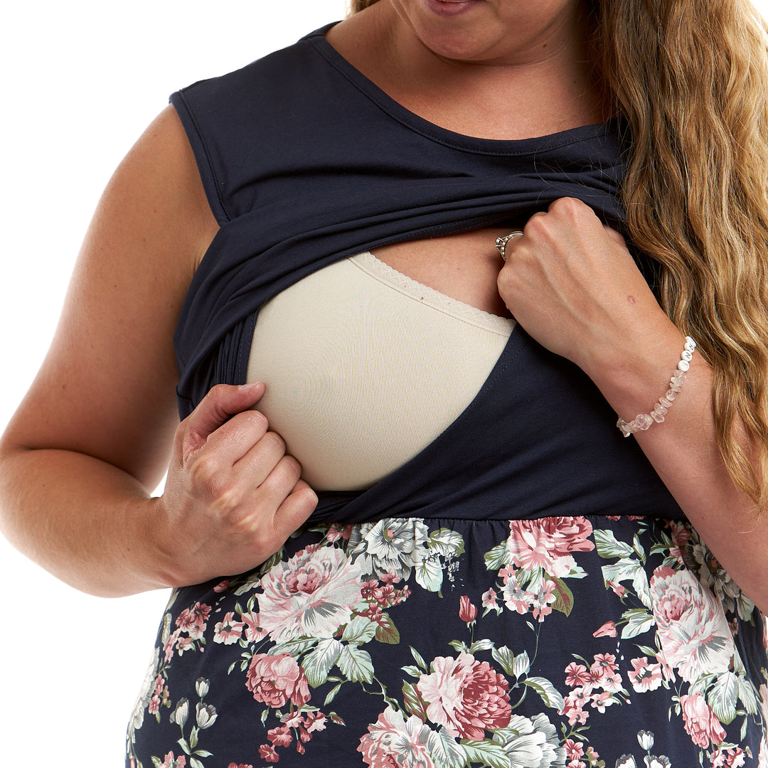 SALE- The Olivia Mumma Breastfeeding Dress