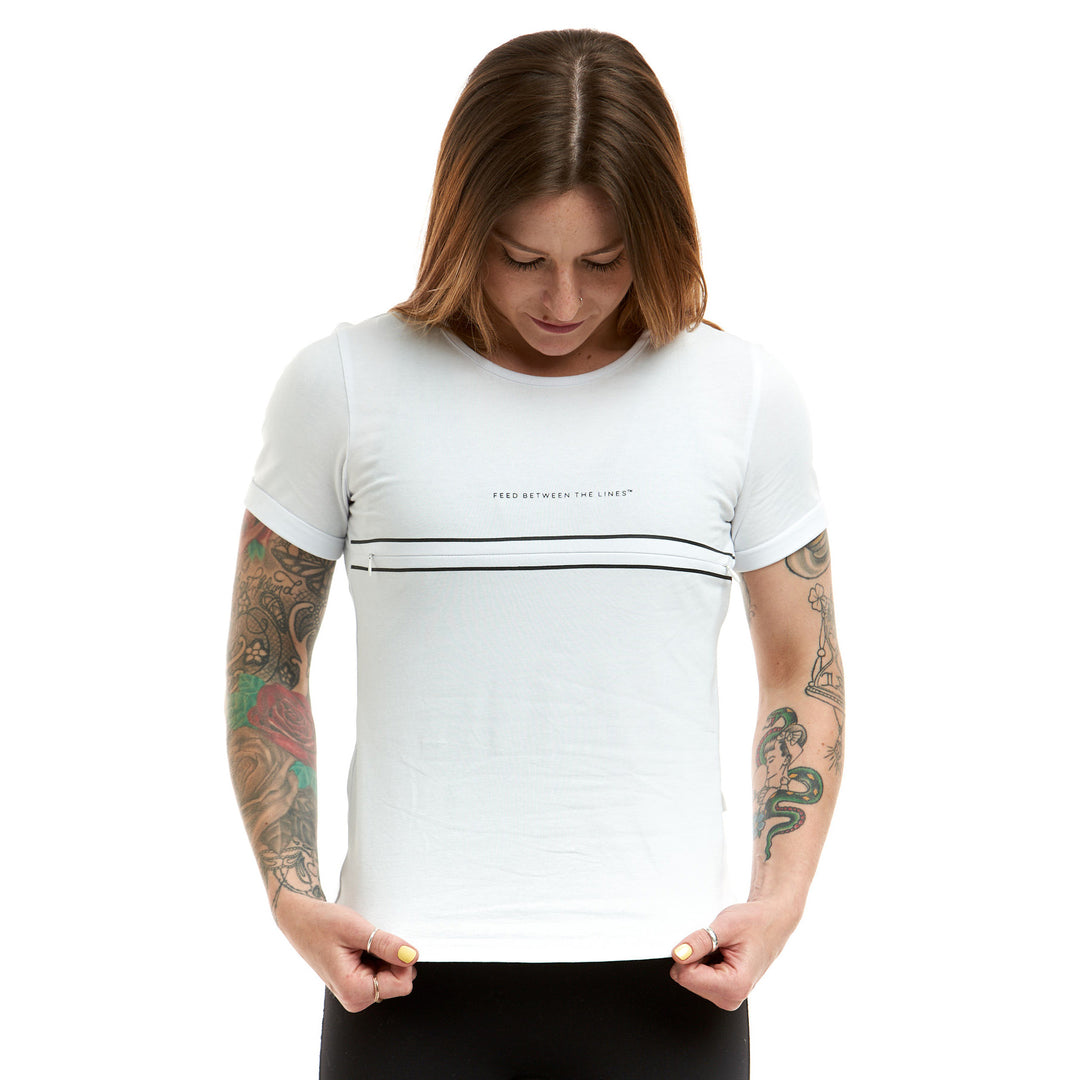 Breastfeeding Friendly Slogan Tee Juno Jack s Limited