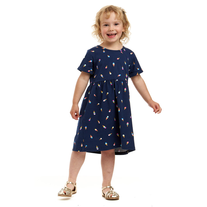 The Izzy Baby/Child Twinning Dress – Ice Cream Print