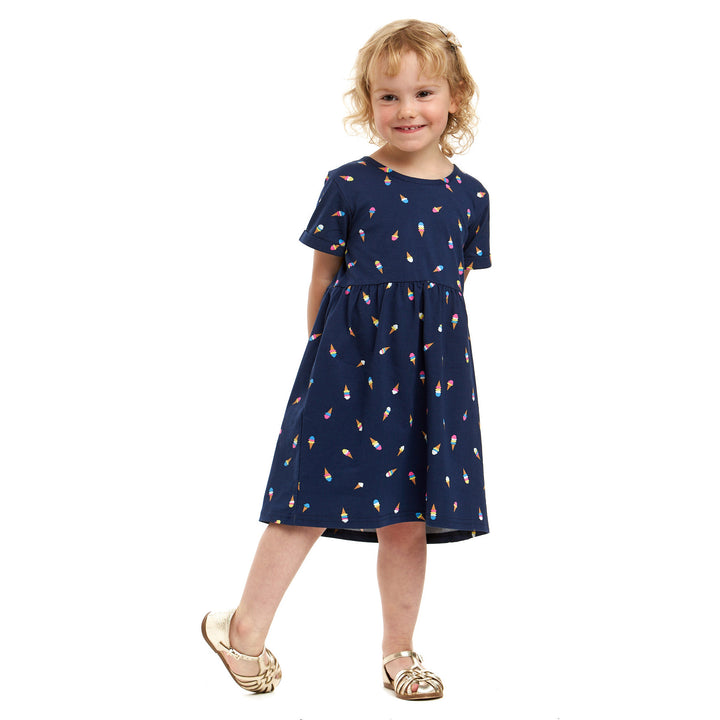 The Izzy Baby/Child Twinning Dress – Ice Cream Print