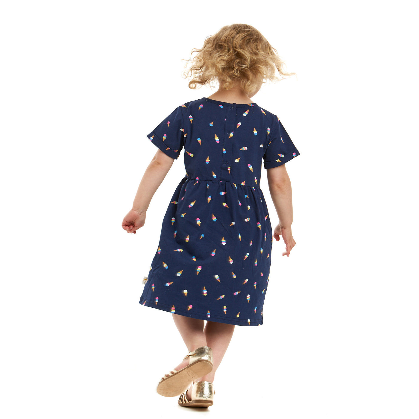 The Izzy Baby/Child Twinning Dress – Ice Cream Print