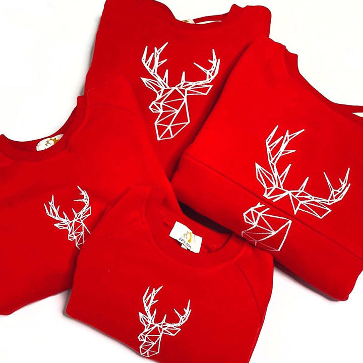 Mumma's Breastfeeding Friendly Christmas Jumper - Festive Stag