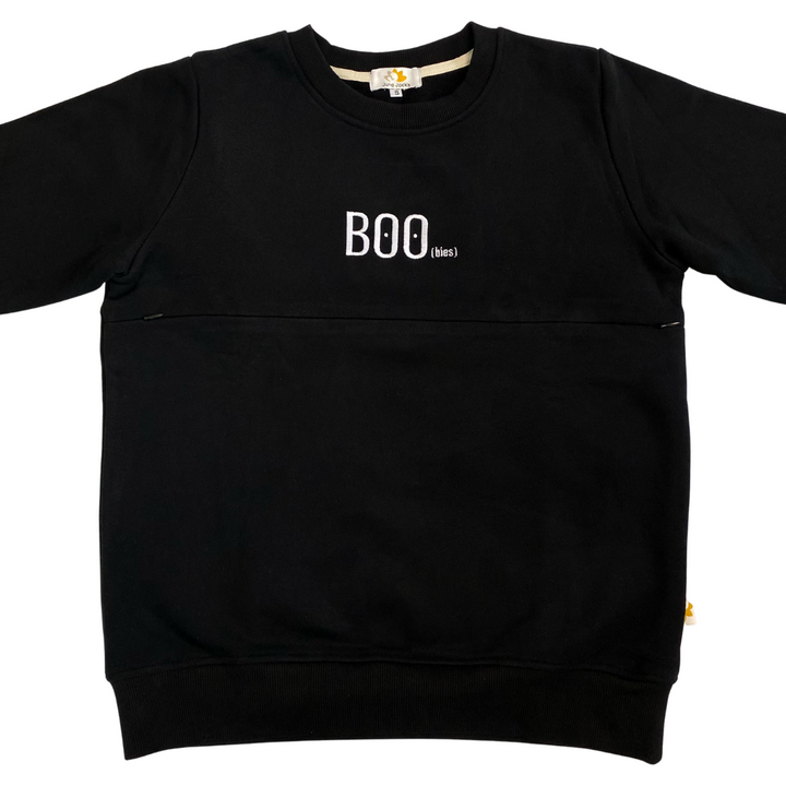 BOO(bies) Nursing Sweatshirt With TwinZip® – Central Embroidery