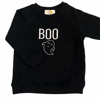 'BOO' Halloween Baby/Child Sweatshirt