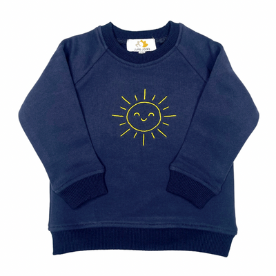 Smiling Sunshine Embroidered Baby/Child Sweatshirt