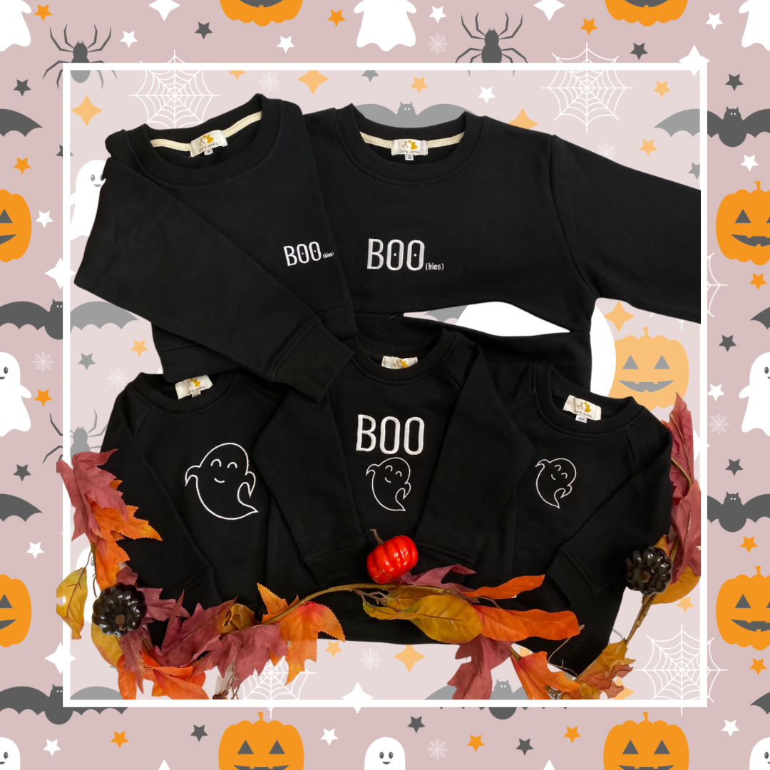 'BOO' Halloween Baby/Child Sweatshirt