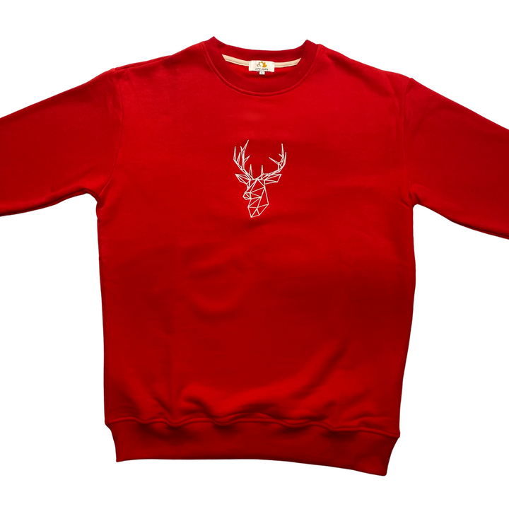 Men's Christmas Jumper - Festive Stag